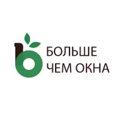 Логотип компании Больше чем окна