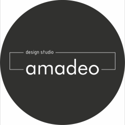 Логотип компании Amadeo studio